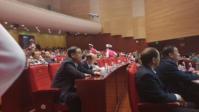 杨嘉民老师参加全国老年人体育科学大会做主题发言
