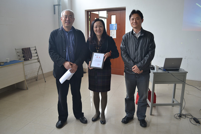 致公党无锡市委主委，市政协常委高慧来体育部交流指导工作