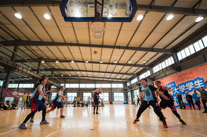 我校3V3篮球比赛圆满落幕
