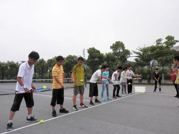 2013年江南大学学生网球赛举行