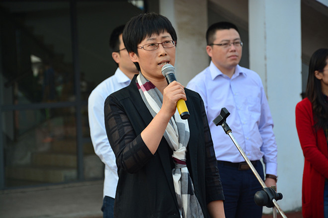 江南大学2015学生男子足球赛开幕