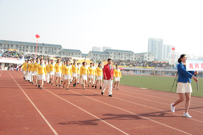 江南大学第十六届运动会顺利开幕