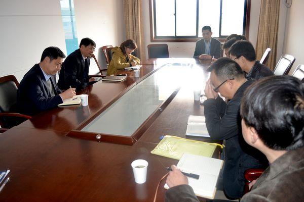 田备副校长到体育部走访调研