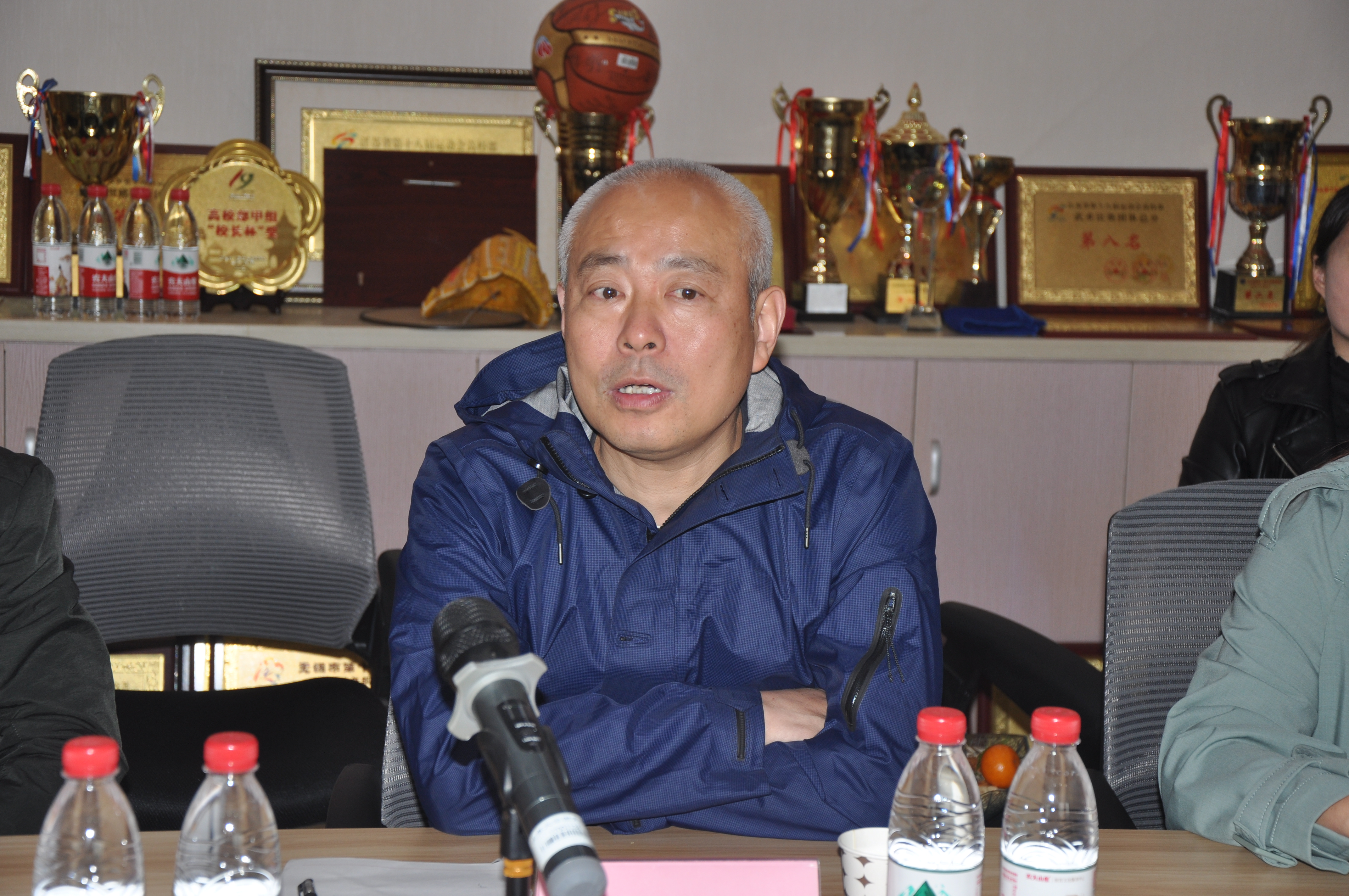 戴建明书记总结发言