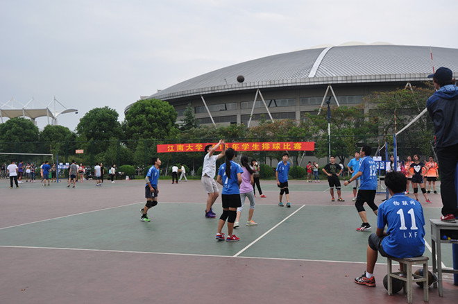 江南大学2015年学生排球比赛顺利落幕